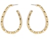 BRINCO GOTA AMASSADO ABERTO - DOURADO