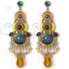 BRINCO MULTI COLOR PINGENTE CRISTAL - COLORIDA