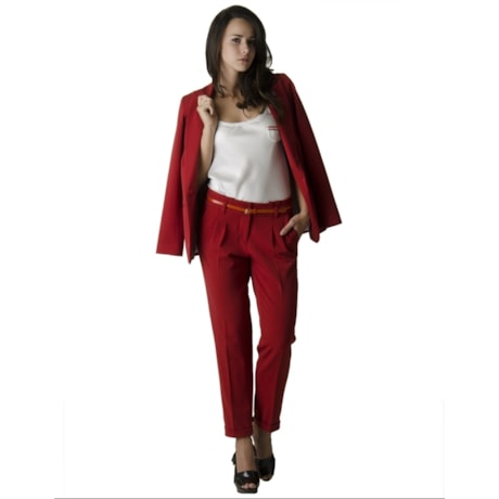 CALÇA ALFAIATARIA - VERMELHO CALÇA ALFAIATARIA - VERMELHO