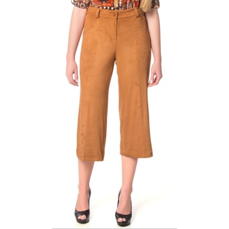CALÇA AMÍSSIMA  PANTACOURT SUEDE - CARAMELO CALÇA AMÍSSIMA  PANTACOURT SUEDE - CARAMELO