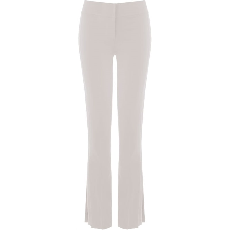 CALÇA ANTHOLOGIA  CREPE ALFAIATARIA RECORTE LATERAL - OFF WHITE CALÇA ANTHOLOGIA  CREPE ALFAIATARIA RECORTE LATERAL - OFF WHITE