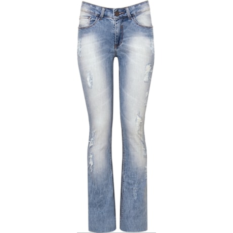 CALÇA BOOTCUT STONED - JEANS CALÇA BOOTCUT STONED - JEANS