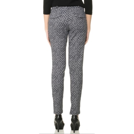 CALÇA COMFORT NICE CLUB ESTAMPADA - P&B