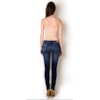 CALÇA CONFORT DET. ZÍPER CÓS RETO - JEANS