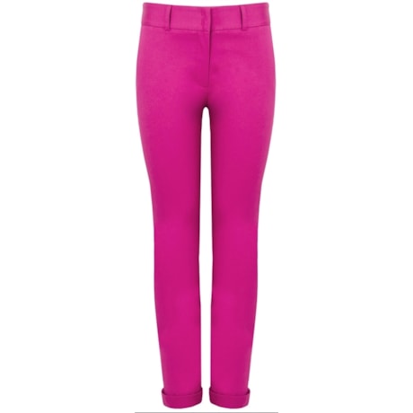 CALÇA COTTON ALFAIATARIA - FÚCSIA CALÇA COTTON ALFAIATARIA - FÚCSIA