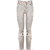CALÇA EM MALHA PRENE ESTAMPA ZEBRA ZOO - MARROM