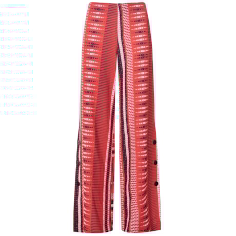 Calça Estampa Vermelha - Cléo Aidar Calça Estampa Vermelha - Cléo Aidar