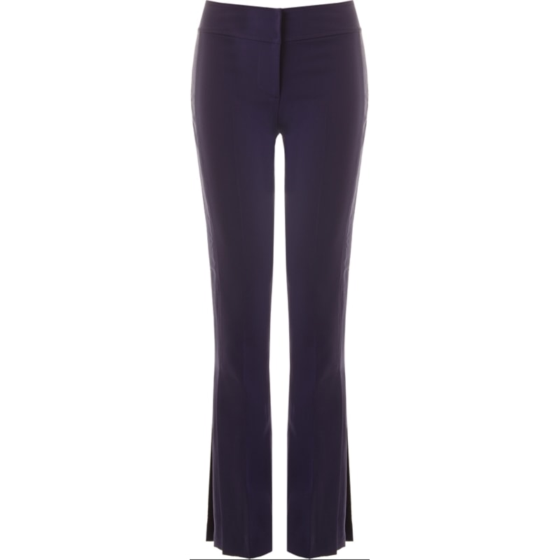 CALÇA  FLARE CREPE  ANAZU - CARBONO