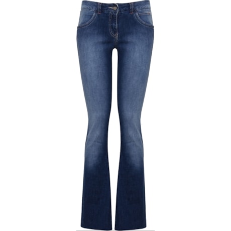 CALÇA FLARE STONED - JEANS