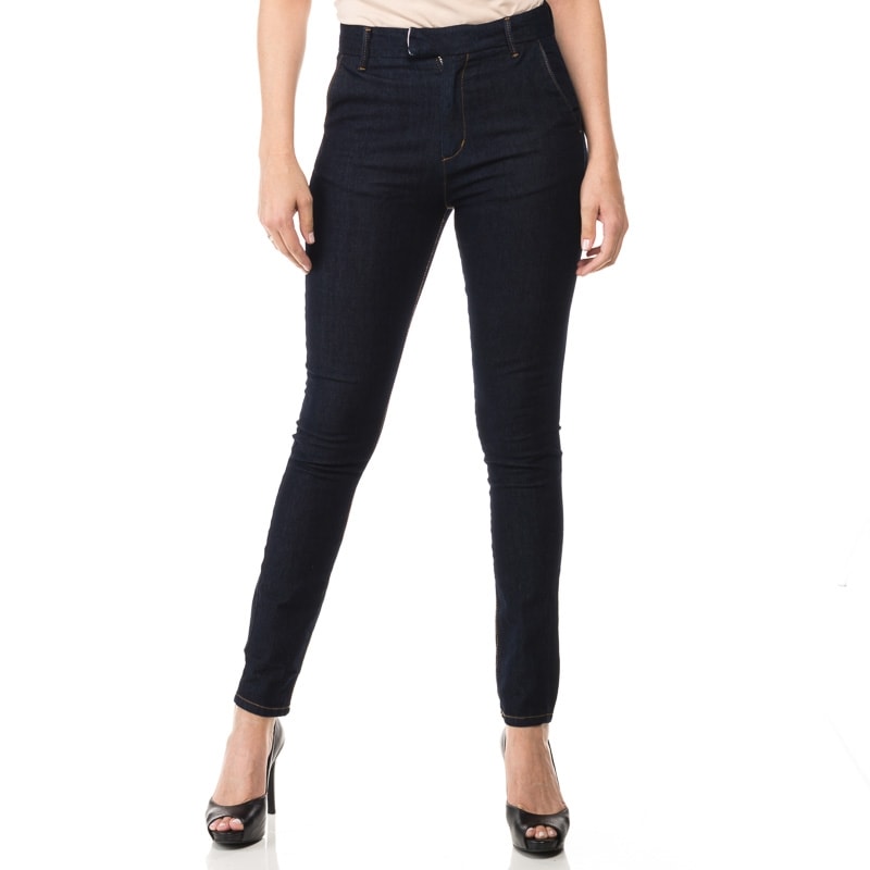 CALÇA JEANS CANTÃO SKINNY ALFAIATARIA NAIARA - JEANS