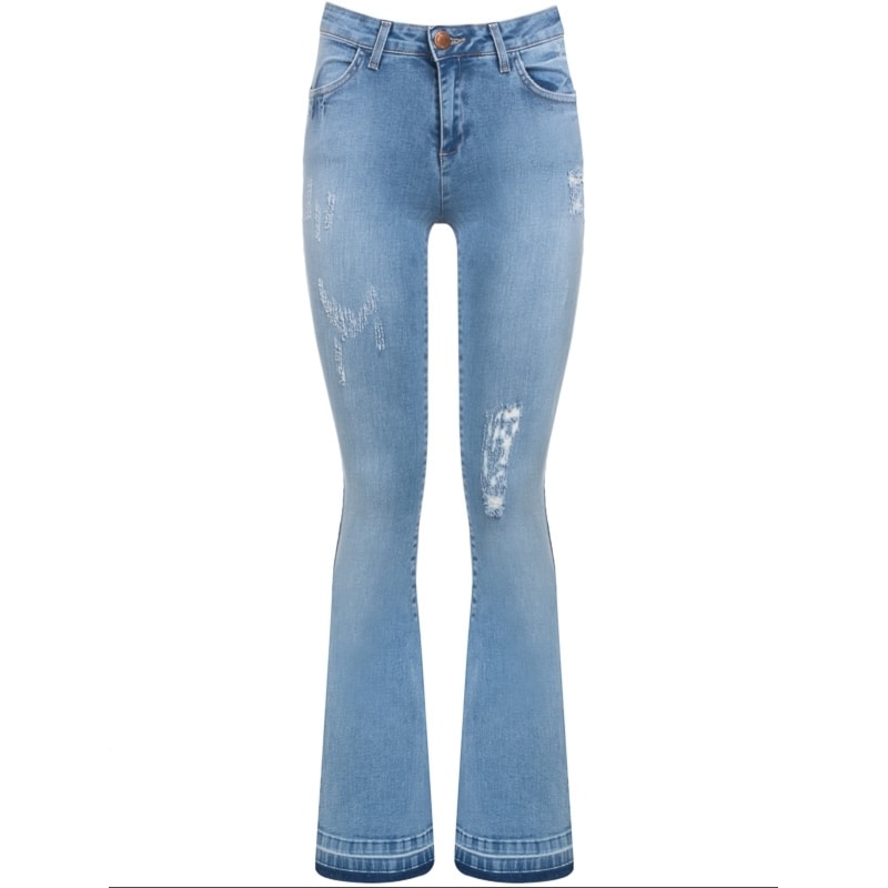 CALÇA JEANS CHOPPER TCHOIN ANGEL FLARE JEANS Capitollium