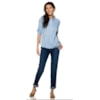 CALÇA JEANS CIGARRETE STRAIGHT SCALON ESTONADO - STONADO