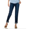 CALÇA JEANS CIGARRETE STRAIGHT SCALON ESTONADO - STONADO