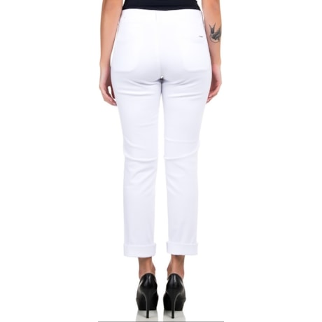 CALÇA  JEANS SCALON SKINNY ALFAIATARIA - BRANCO