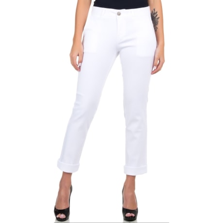CALÇA  JEANS SCALON SKINNY ALFAIATARIA - BRANCO