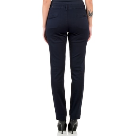 CALÇA  JEANS SCALON SKINNY ALFAIATARIA - MARINHO
