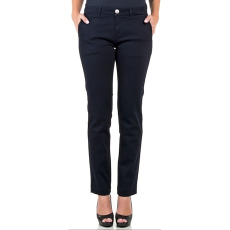 CALÇA  JEANS SCALON SKINNY ALFAIATARIA - MARINHO