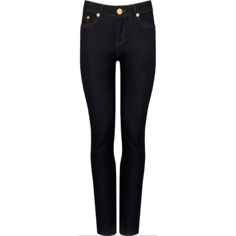 CALÇA JEANS SKINNY BRUTO CÓS ALTO - JEANS CALÇA JEANS SKINNY BRUTO CÓS ALTO - JEANS