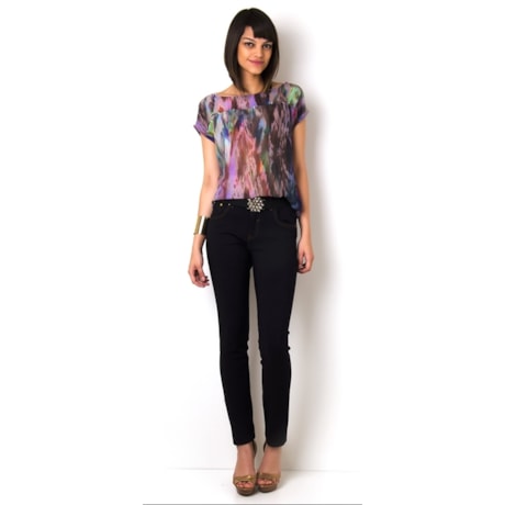 CALÇA JEANS SKINNY MAXI ELASTANO - JEANS CALÇA JEANS SKINNY MAXI ELASTANO - JEANS