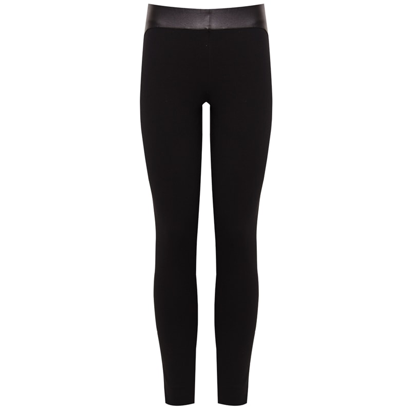 CALÇA LEGGING CÓS COURO - PRETO