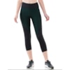 CALÇA LEGGING WALK TREND CURTA RECORTES - PRETO