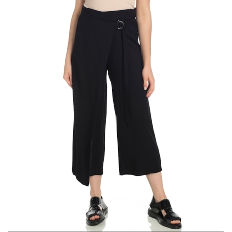 CALÇA PANTACOURT TRIBECA COM FIVELAS - PRETO CALÇA PANTACOURT TRIBECA COM FIVELAS - PRETO