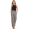CALÇA PANTALONA TRIBECA LINHO MESCLA COM CINTO - CINZA CALÇA PANTALONA TRIBECA LINHO MESCLA COM CINTO - CINZA