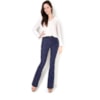 CALÇA RETA JEANS VELUDO DEVORE - JEANS