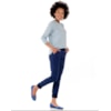 CALÇA SARJA CANTÃO SKINNY ALFAIATARIA - MARINHO