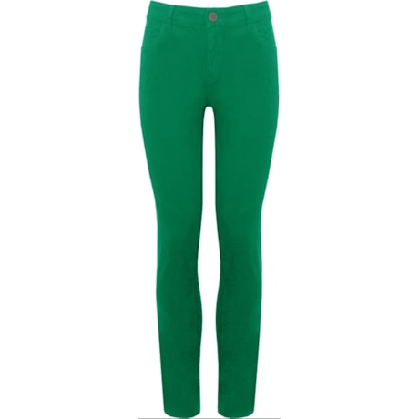 CALÇA SARJA COLOR CONFORT - VERDE CALÇA SARJA COLOR CONFORT - VERDE