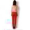 CALÇA SARJA SKINNY ESPATULADA - LARANJA
