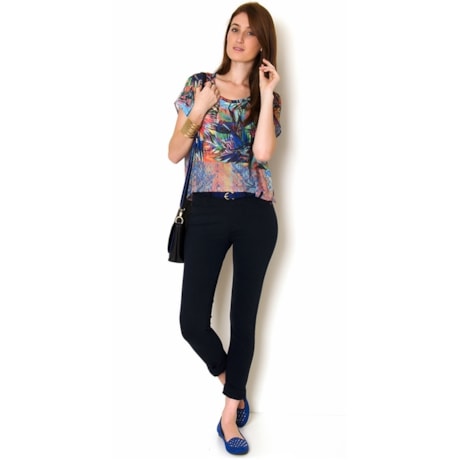 CALÇA SKINNY CONFORT - MARINHO CALÇA SKINNY CONFORT - MARINHO