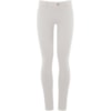 CALÇA SKINNY EM SARJA COLOR RAPHA - BRANCO