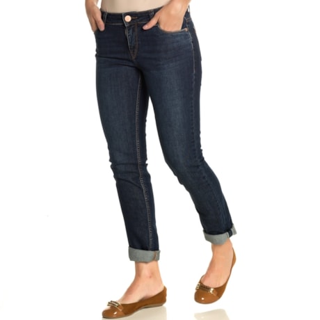 CALÇA SKINNY SCALON JEANS ESTONADO - JEANS