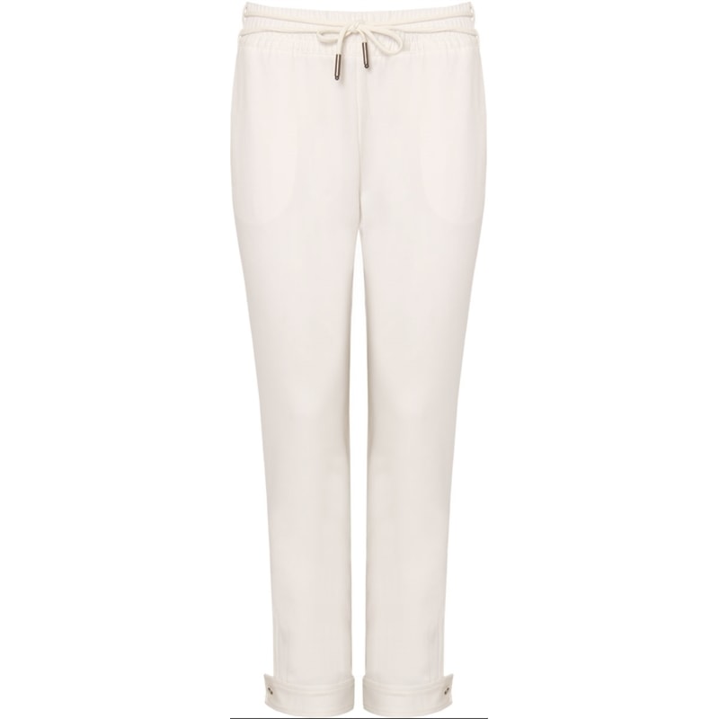CALÇA SPORT CREPE - OFF WHITE CALÇA SPORT CREPE - OFF WHITE