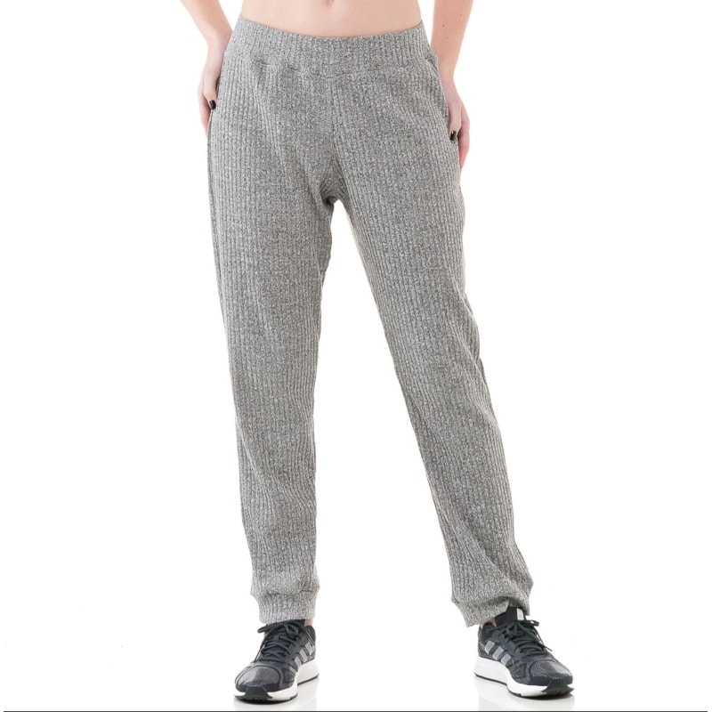 CALÇA  WALK TREND CANELADA - MESCLA