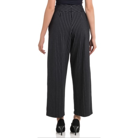 CALÇA WALK TREND MOLETOM RISCA GIZ - PRETO