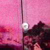 CAMISA AJUSTADA C/ AZELHA E MANGAS 3/4 TUCANO FLOR - ROSA