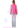 CAMISA AMPLA MANGA SINO YOLLA - PINK