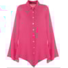 CAMISA AMPLA MANGA SINO YOLLA - PINK