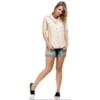 CAMISA ARIBANA CAPITOLLIUM EXCLUSIVE SUEDE - BEGE