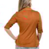 CAMISA ARIBANA CAPITOLLIUM EXCLUSIVE SUEDE - CARAMELO