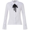 CAMISA BORDA BARROCA - BRANCO CAMISA BORDA BARROCA - BRANCO
