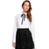 CAMISA BORDA BARROCA - BRANCO CAMISA BORDA BARROCA - BRANCO