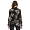 CAMISA BORDA BARROCA FLORAL - PRETO