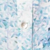 CAMISA  CHIFFON CAPITOLLIUM  FLORAL MANGA ABERTA - AZUL
