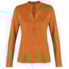 CAMISA CRISTAL MANGA LONGA CAPITOLLIUM EXCLUSIVE - CARAMELO