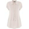 CAMISA DESFIADA DUPLA MANGA CURTA SCAD - BRANCO