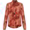 CAMISA EM CREPE MULLET ERNESTINA - FRAMBOESA