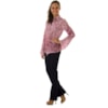 CAMISA SEDA E ALGODÃO MANGA SINO BRITE - FRAMBOESA
